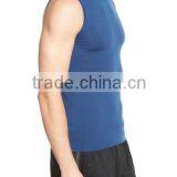 Daijun OEM Summer Men's Polyester Blue High Quality Wholesale Tank Top thumbnail-2