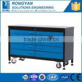 Blue Roller Metal Drawer Cabinet Table to Storage Tools thumbnail-4