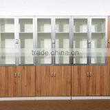 HC-M024 Modern Walnut Color Wooden Cabinet With Many Drawer