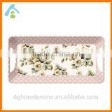 Custom Melamine Serving Tray With Handles thumbnail-3