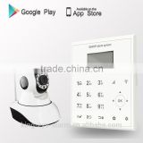 Preset 6 CALL/ SMS alarm numbers at the same time,433/868 mhz home burglar security alarm system