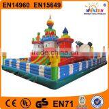Cartoon Giant Inflatable Amusement Park for Kids