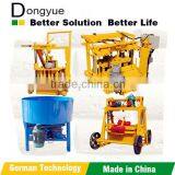 QT40-3B Construction Machine Buildings Concrete Block Machine Brick Pressing Machine in Tanzania