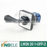 Universal Cam Switch Change Over Switch Rotary LW26 20 1-OFF-2