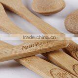 18cm Hot Sell Bamboo Wooden Spoon for Kids thumbnail-4