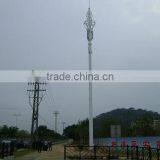 Mobile Telecom Galvanizd Steel Monopole Antenna Tower thumbnail-1
