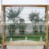 4mm 5mm 6mm Clear Tinted Reflective Nashiji Mislite Louvre Glass