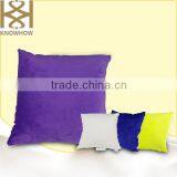 Natural Latex Shredded Filled Throw Pillow With Velvet Fabric Cover thumbnail-1