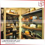 metal bag display stand handbag display kiosk bags shop interior design