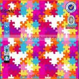 High Quality Special Style Polyester Spandex Printed Fabric for Garment