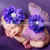 Wholesale Baby Newborn Wing Photography Prop With Matching Headband