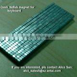 Keyboard Magnet,sintered Ndfeb Magnet