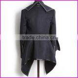 New Women Warm Wool Slim Long Trench Parka Peacoat Outwear Overcoat Coats Jacket thumbnail-5