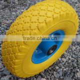 Hand track PU foam wheels 4.00-6