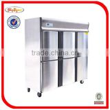 Fresstanding Stainless steel 6-door Commercial Kitchen Freezer GD-6 0086-13632272289
