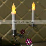 Yellow Flicking Tapper Candles Led Church Tealight Candle Flameless Flicking Tapper Candle Battery Operated Led Tealight thumbnail-5