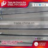 ASTM A53 GR A B ERW Galvanized Square Hollow Steel Pipe for Buliding Material thumbnail-2