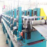 Highway guardrail forming production line