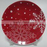 Decorative Ceramic Kids Christmas Plates Cheap thumbnail-2
