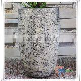 Garden Pot Antique Round Polyresin Flower Pots And Roman Vases thumbnail-3