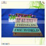 Bar Home Decoration Mdf Material Hanging String Letter Plate thumbnail-6