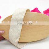 Cy305 Bath Body Brush, 100% All Natural Boar Bristle Wooden Handle & Band Fixed Bristles Brush thumbnail-4