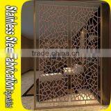 Hot Sale Laser Cut Stainless Steel Living Room Partition Design thumbnail-4