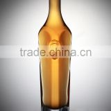 Wholesale empty clear champagne bottles with metal cap from china supplier