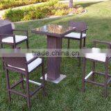 2017 Trade Assurance High Quality Guaranteed PE Rattan Resin Wicker Glassic Table Set for Garden and Patio thumbnail-3