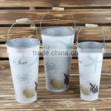 Hot Selling S/3 Sea Dacal Metal Pail, Mini Candle Metal Bucket,mini Decorative Bucket thumbnail-1