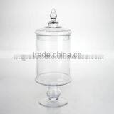 Mintao Custom High Quality Glass Storage Jar With Cork Top thumbnail-1