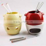 Stoneware Fondue Set thumbnail-1