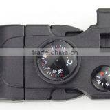 Multifunctional Cheap Paracord Whistle Buckle With Logo thumbnail-4