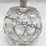 Round Crystal Tea Light Candle Holder thumbnail-1