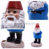 Christmas Outdoor Decor Resin Lawn Gnome Gardens Statues thumbnail-4