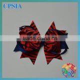 Boutique Vintage Girls 4"-5" Lg Grosgrain Ribbon Pinwheel Hair Bow Clips thumbnail-5