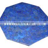 Lapis Lazuli Octagonal Coffee Table Top thumbnail-1