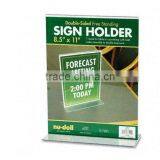 Factory Directly Custom Made 8.5 x 11 Acrylic Sign Holder thumbnail-4