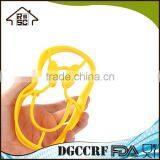 NBRSC DIY Smiley Face Fried Egg Mold Silicone Smile Shaped Pancakes Omelette Device thumbnail-4