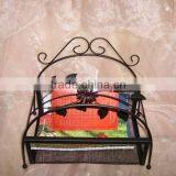 Metal Bathroom Magazine Rack thumbnail-1