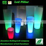 led lighting decorative lighted columns led/ led round lighting column for wedding