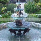 High Quality Garden Decoration Outdoor Dolphin Water Fountain thumbnail-2