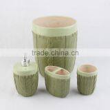 20%save 2016 Home Decoration Yellow and Brown Ceramic Bathroom Accessories Sets thumbnail-5