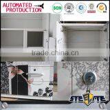 India Fancy Bedroom Wardrobe Design Printed 3 Door Cabinet thumbnail-5