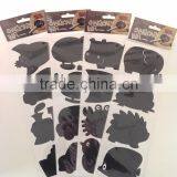 Cute Hippo, Fish, Crab, Duck Design Decorative Chalkboard Label for Glass Bottle, Chalkboard Label Sticker thumbnail-6