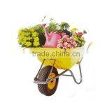 High Quality UK Building Construction Hand Tools Garden Leaf Cart Pink Wheelbarrow Wheel With CE Certificate Wb6414T thumbnail-5
