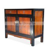 Buffet Console Oriental Japan Antique Mahogany Wood Furniture thumbnail-3