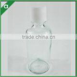 Small Long Round Glass Bottle for 20ml Reed Diffuser Oil With Screw Cap