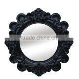 Antique Black PU Sun Shaped Mirror Frame for Home Decor thumbnail-1