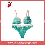 accept OEM printed ladies underwear bra new design